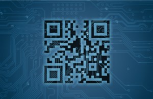qr code blue